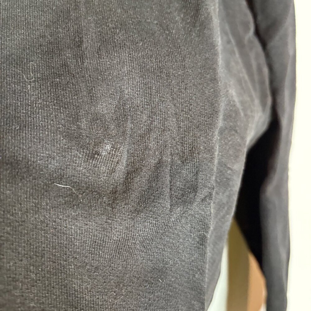 Talentless Black Half Zip Pullover Sweatshirt - image 3